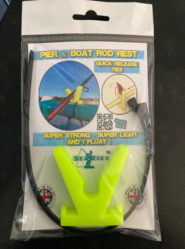 Rod Rest - Boat and Pier Rail Holder